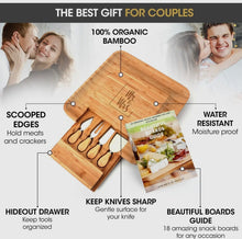 Load image into Gallery viewer, Mr. & Mrs. cheeseboard