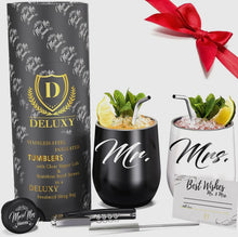 Load image into Gallery viewer, Mr. & Mrs. Stainless Steel Tumblers