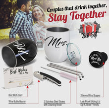 Load image into Gallery viewer, Mr. & Mrs. Stainless Steel Tumblers