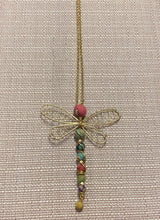 Load image into Gallery viewer, Aasha Dragonfly Necklace