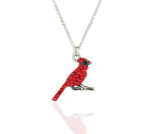 Load image into Gallery viewer, Anne Koplik Red Cardinal Pave Necklace