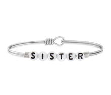 Load image into Gallery viewer, Luca + Danni SISTER Letter Bead Bracelet
