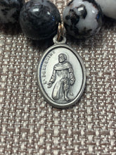 Load image into Gallery viewer, PowerBeads by jen Jasper with St. Peregrine medal
