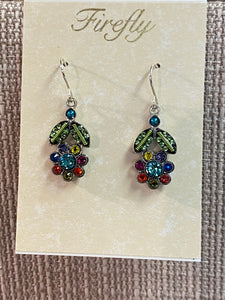 Flower earrings by Firefly jewelry