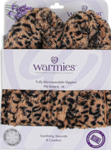 Load image into Gallery viewer, Warmies Slippers (Leopard)

