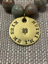 Load image into Gallery viewer, PowerBeads by jen Agate with Kiss Me I’m Irish
