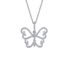 Load image into Gallery viewer, Lafonn 0.66 CTW Butterfly Pendant Necklace
