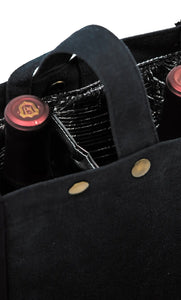 Insulated Double Sling Wine Bottle Bag