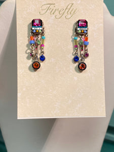 Fringe earrings by Firefly jewelry
