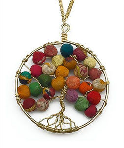 Aasha Tree of Life Necklace with Pendant