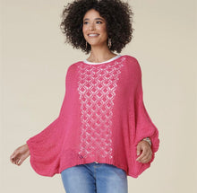 Load image into Gallery viewer, Oversized Open Knit Pullover
