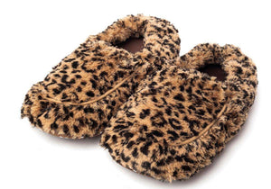 Warmies Slippers (Leopard)