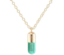 Load image into Gallery viewer, Chill Pill Necklace
