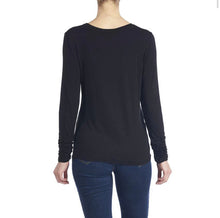 Load image into Gallery viewer, Scrunch Sleeve Crew Neck
