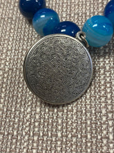 Load image into Gallery viewer, PowerBeads by jen Agate with the Lord’s Prayer medal

