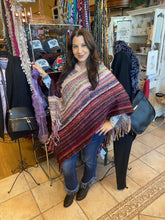 Load image into Gallery viewer, Ombré Stripe Poncho
