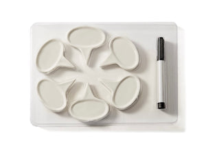 Re-Writable Cheese Marker Set