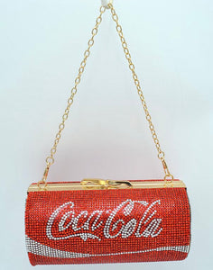 Rhinestone Studded Coca Cola