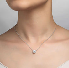 Load image into Gallery viewer, Lafonn 1.23 CTW Halo Necklace
