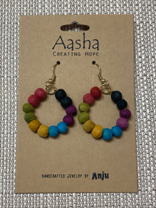 Aasha Circle Earrings