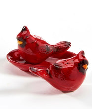 Load image into Gallery viewer, Cardinal Salt &amp; Pepper Shaker w/ Tray
