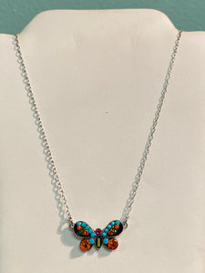 Butterfly necklace by Firefly jewelry