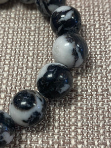PowerBeads by jen Jasper with St. Peregrine medal
