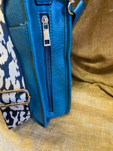 Load image into Gallery viewer, Messenger Bag in Turquoise Blue
