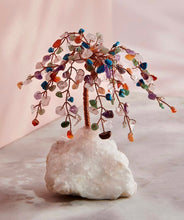 Load image into Gallery viewer, Gemstone Good Luck Tree
