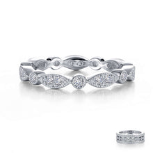 Load image into Gallery viewer, Lafonn 0.32 CTW Stackable Wave Eternity Band

