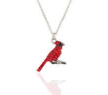 Load image into Gallery viewer, Anne Koplik Red Cardinal Pave Necklace
